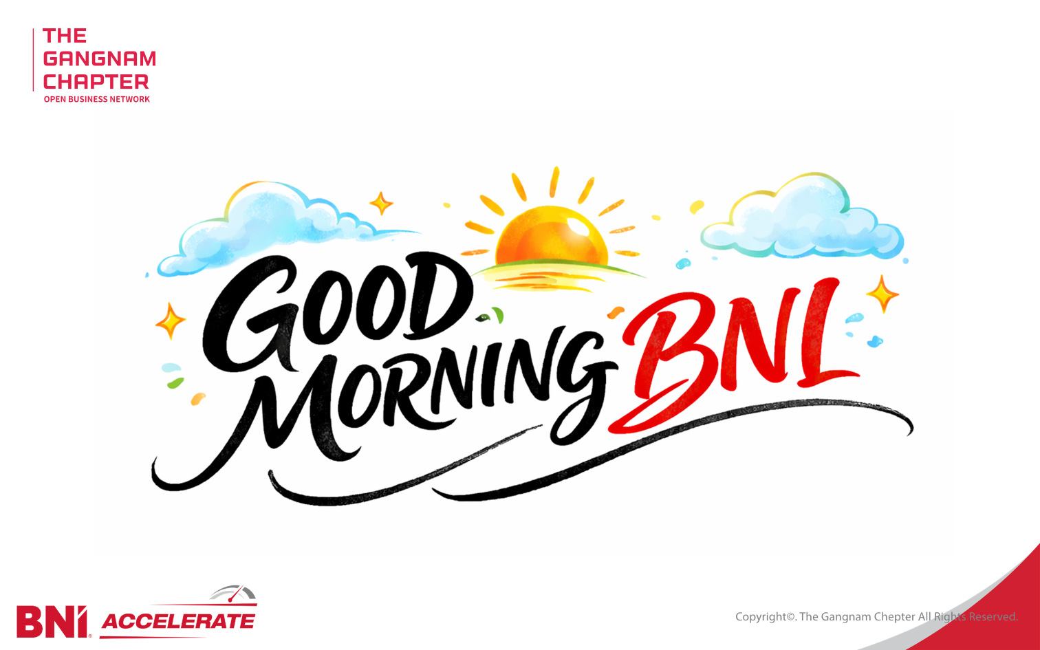 Good Morning BNI